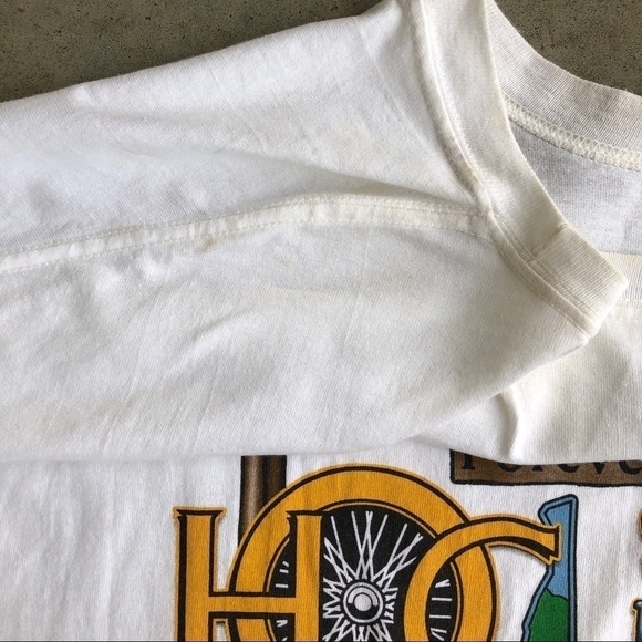 Hog West Virginia State Rally 2005 2XL White Tee - Picture 11 of 13